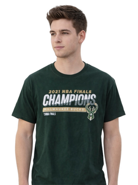 2021 green milwaukee bucks NBA Finals Champions T-Shirt